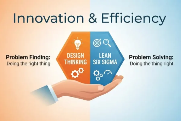 Design Thinking and Lean Six Sigma problem-solving workshop