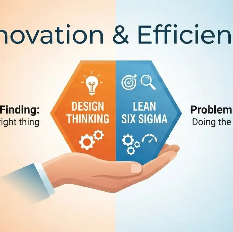 Design Thinking and Lean Six Sigma problem-solving workshop