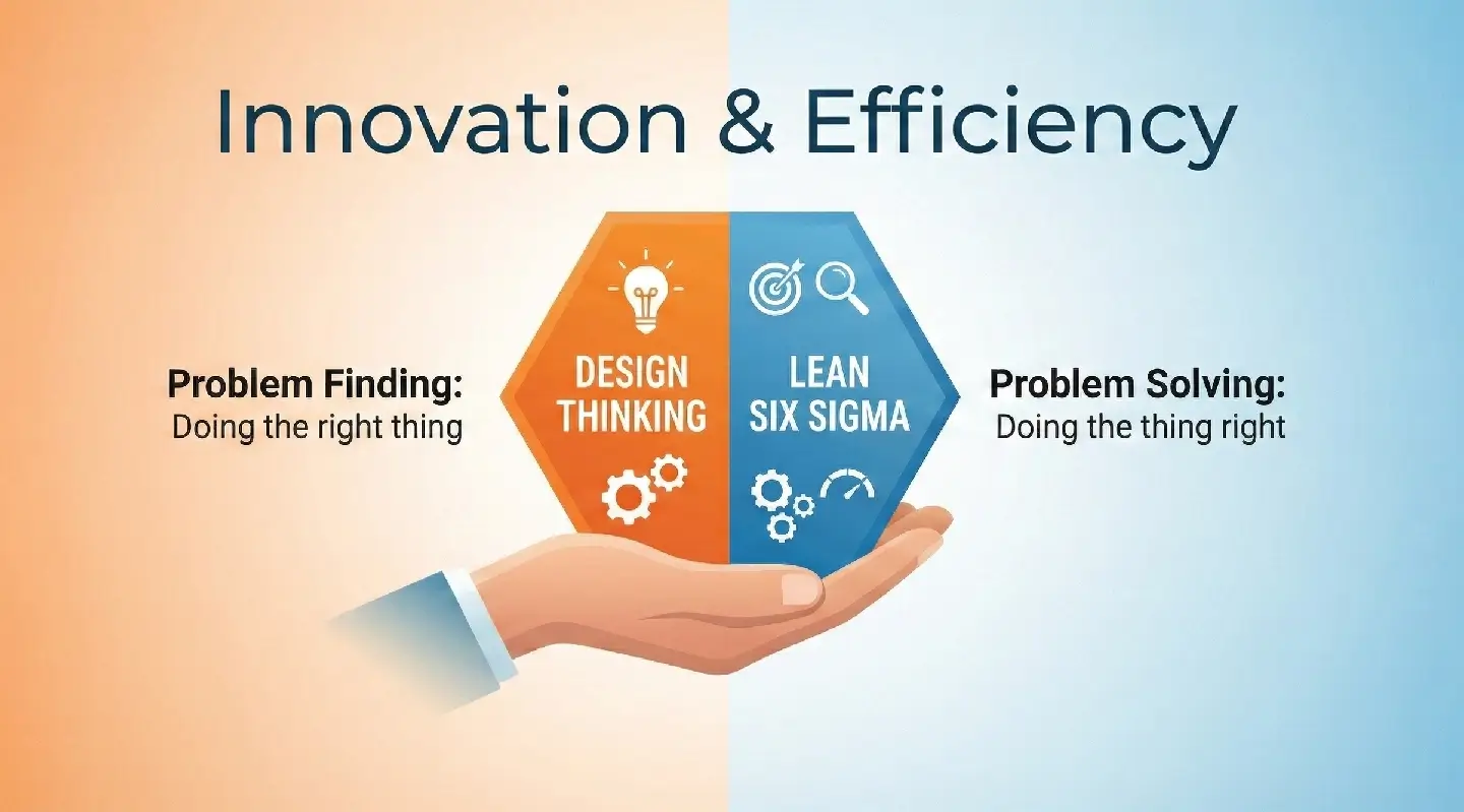 Design Thinking and Lean Six Sigma problem-solving workshop