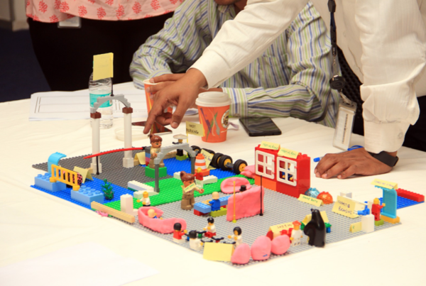 Team building with LEGO bricks